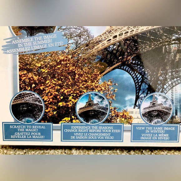 500 piece seasons scratch puzzle - Picture 2 of 4